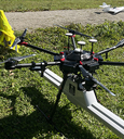 RTS-1600B within a GEKKO antenna mounted to a drone